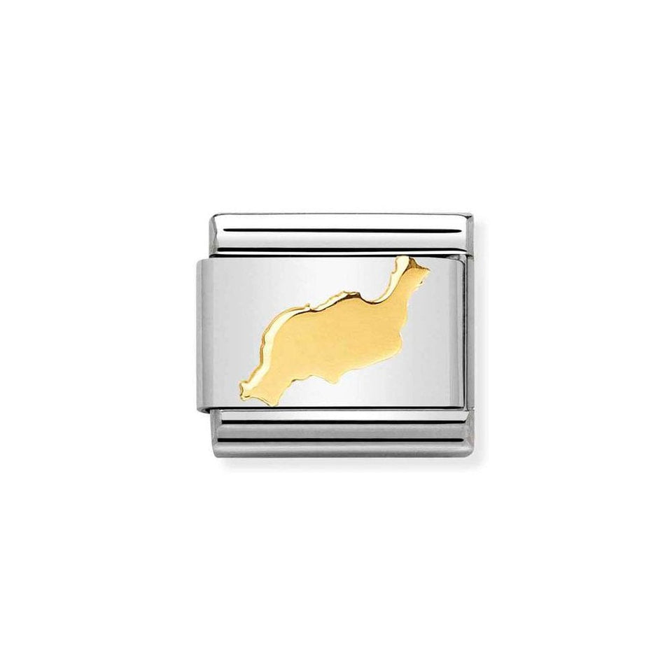 Nomination CLASSIC Gold Lanzarote Charm