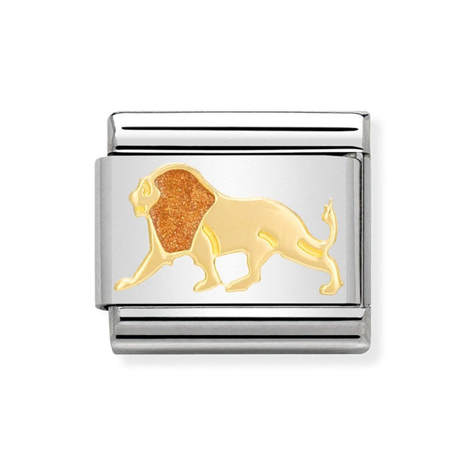 Nomination CLASSIC Gold Lion Charm