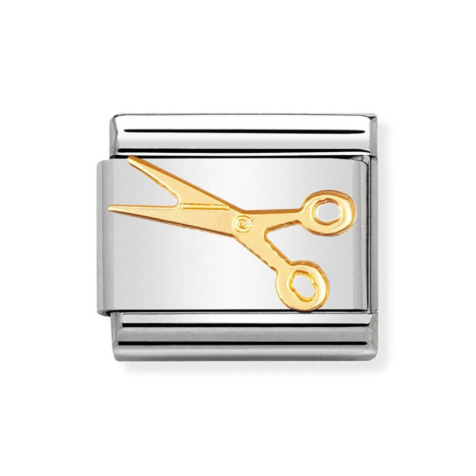 Nomination CLASSIC Gold Little Scissors Charm