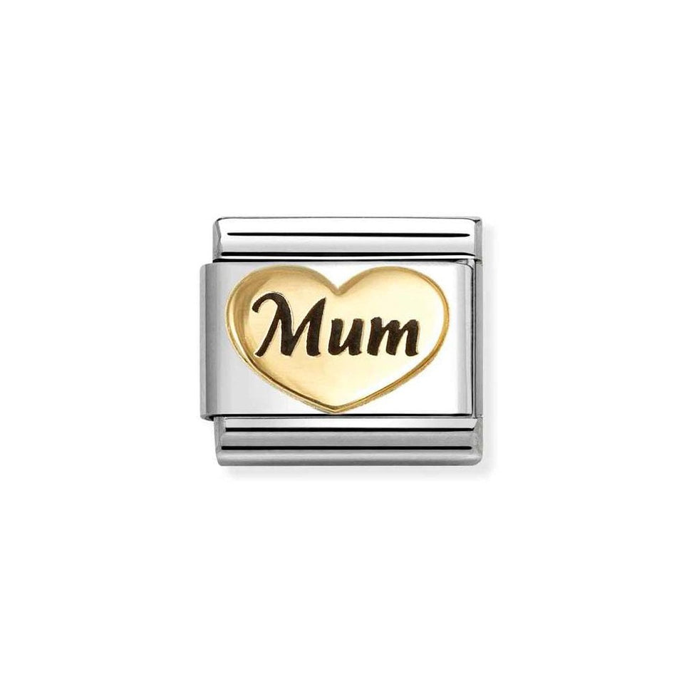 Nomination CLASSIC Gold Mum Heart Charm