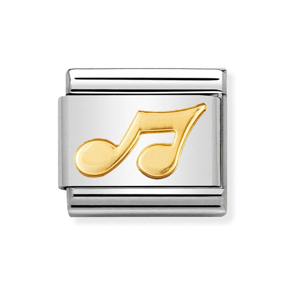 Nomination CLASSIC Gold Musical Note Charm