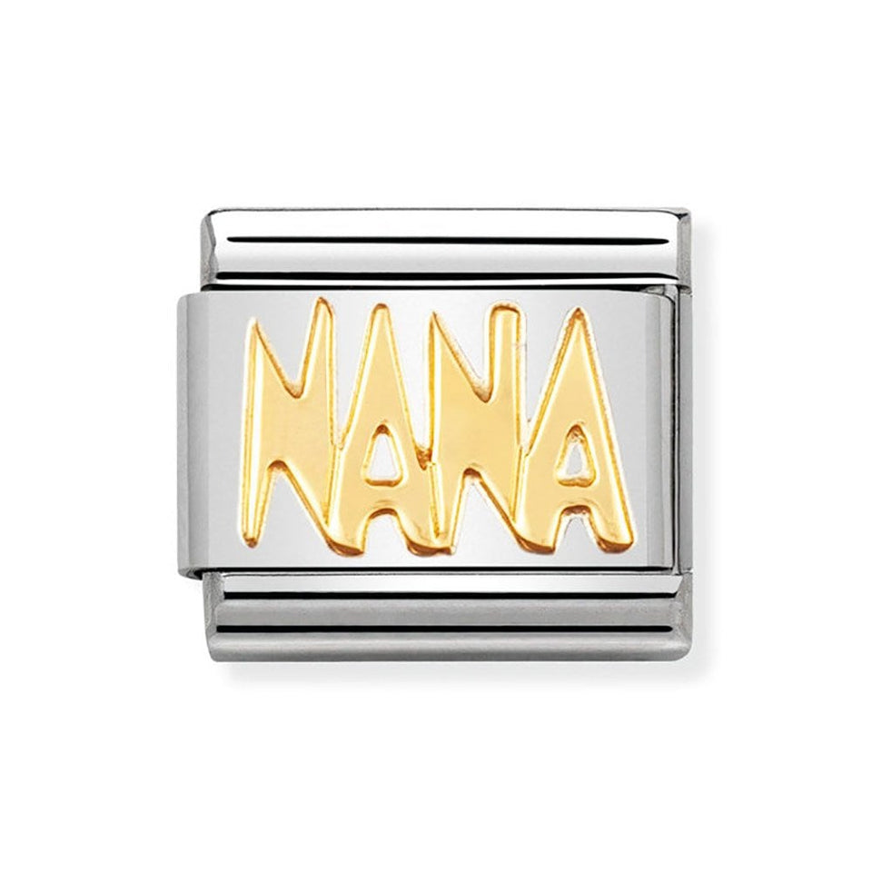 Nomination CLASSIC Gold 'NANA' Charm