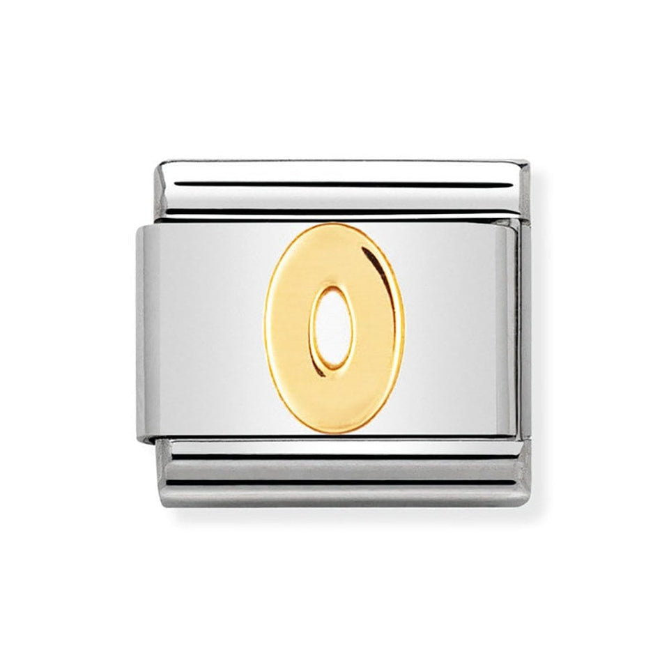 Nomination CLASSIC Gold Number '0' Charm
