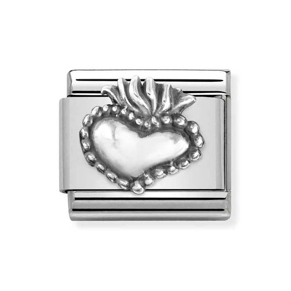 Nomination CLASSIC Gold Red Horn Charm