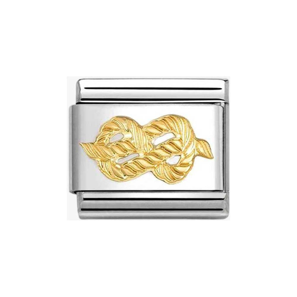 Nomination CLASSIC Gold Rope Knot Charm