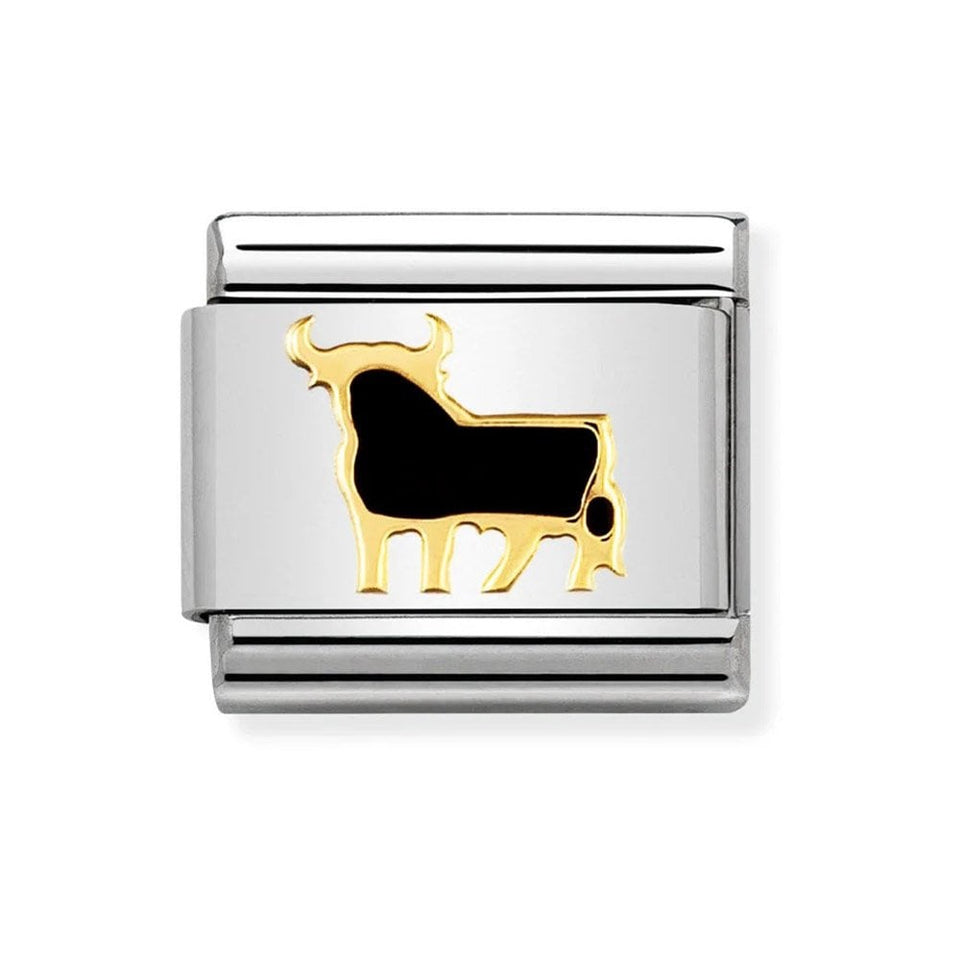 Nomination CLASSIC Gold Spanish Bull Charm