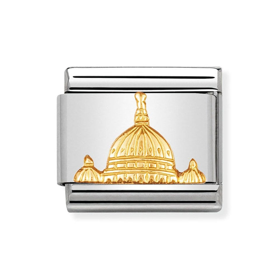 Nomination CLASSIC Gold St Peter's Dome Charm