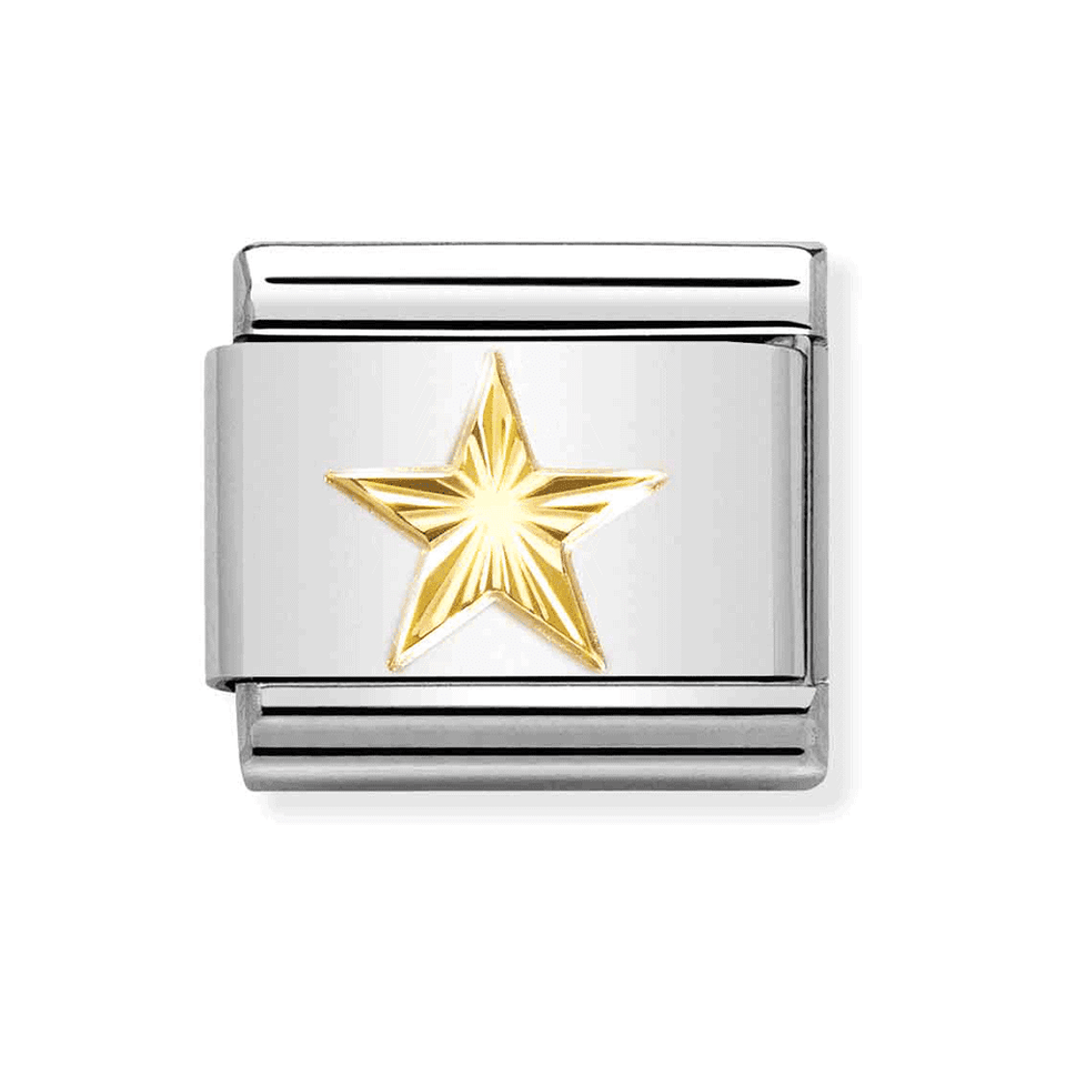 Nomination CLASSIC Gold Star Charm
