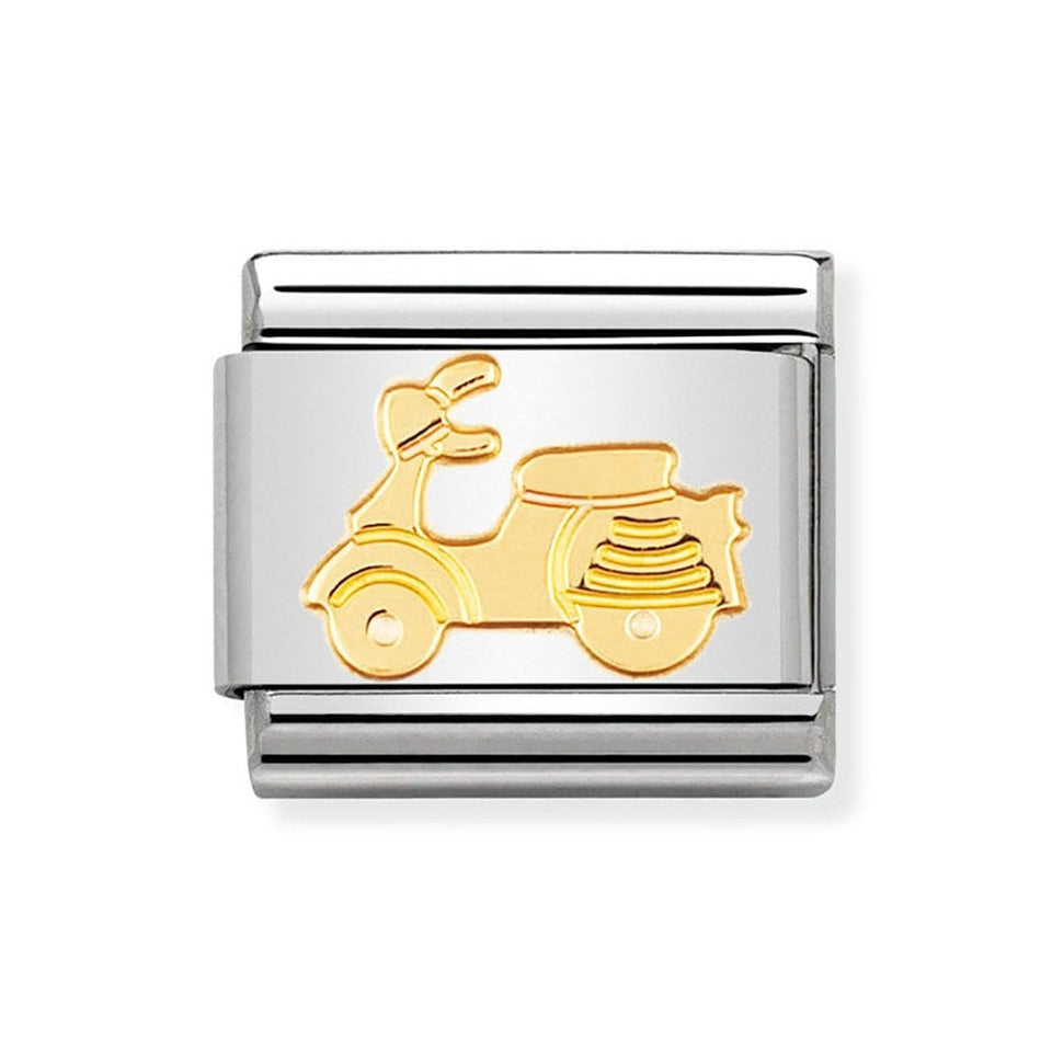 Nomination CLASSIC Gold Vespa Charm