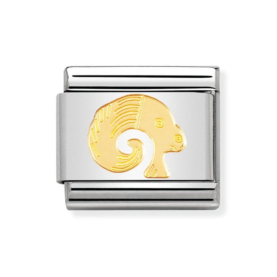 Nomination CLASSIC Gold Zodiac Aries Charm
