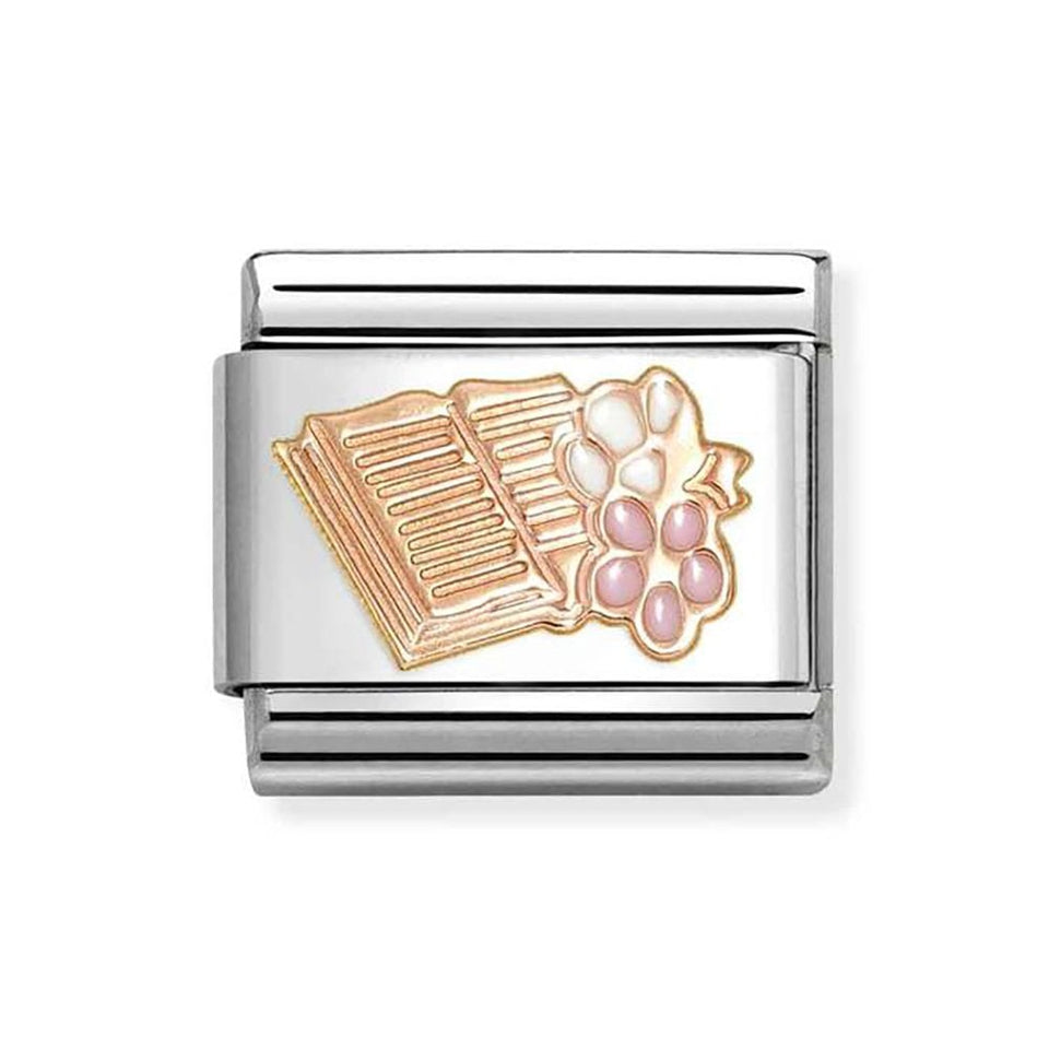 Nomination CLASSIC Rose Book Charm