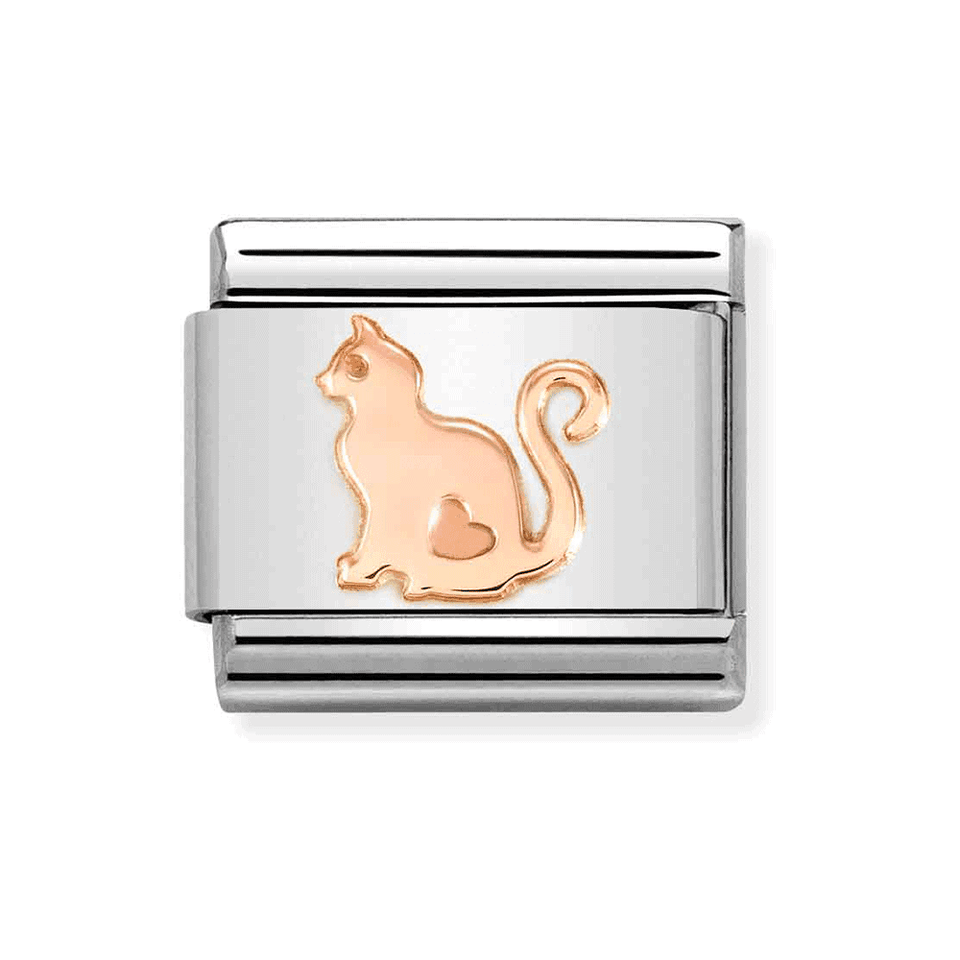 Nomination CLASSIC Rose Cat Charm