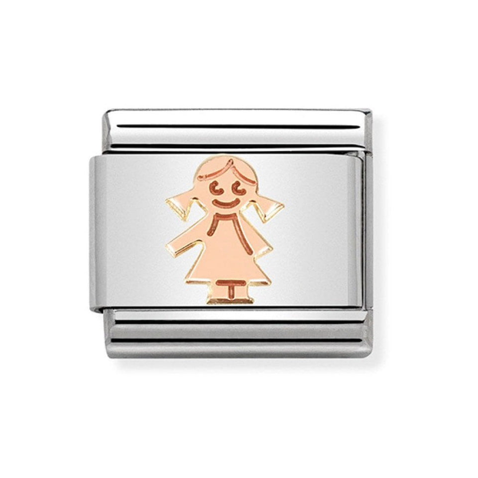Nomination CLASSIC Rose Girl Charm
