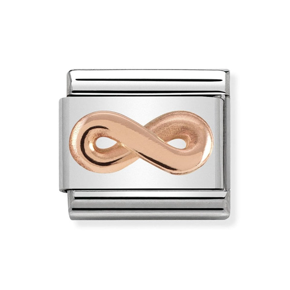 Nomination CLASSIC Rose Infinity Charm