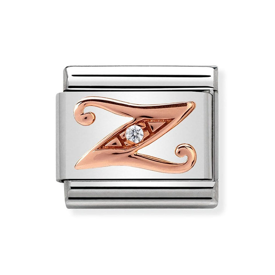 Nomination CLASSIC Rose Letter 'Z' Charm