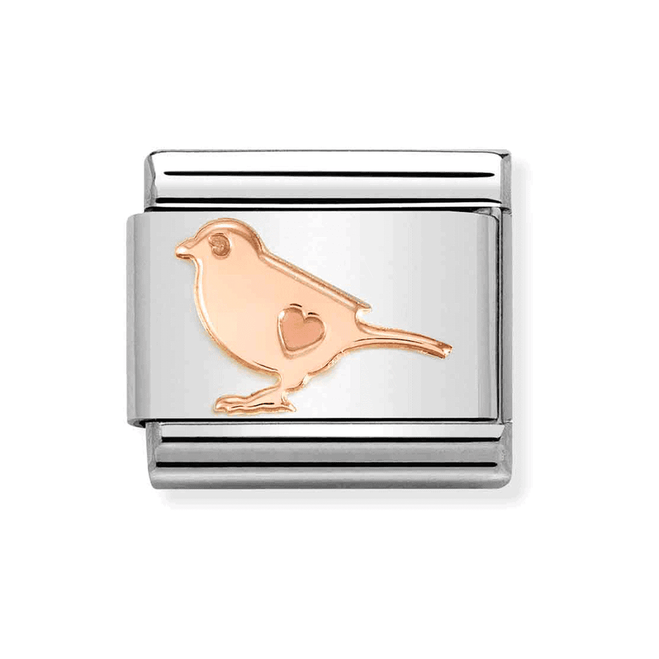 Nomination CLASSIC Rose Little Bird Charm