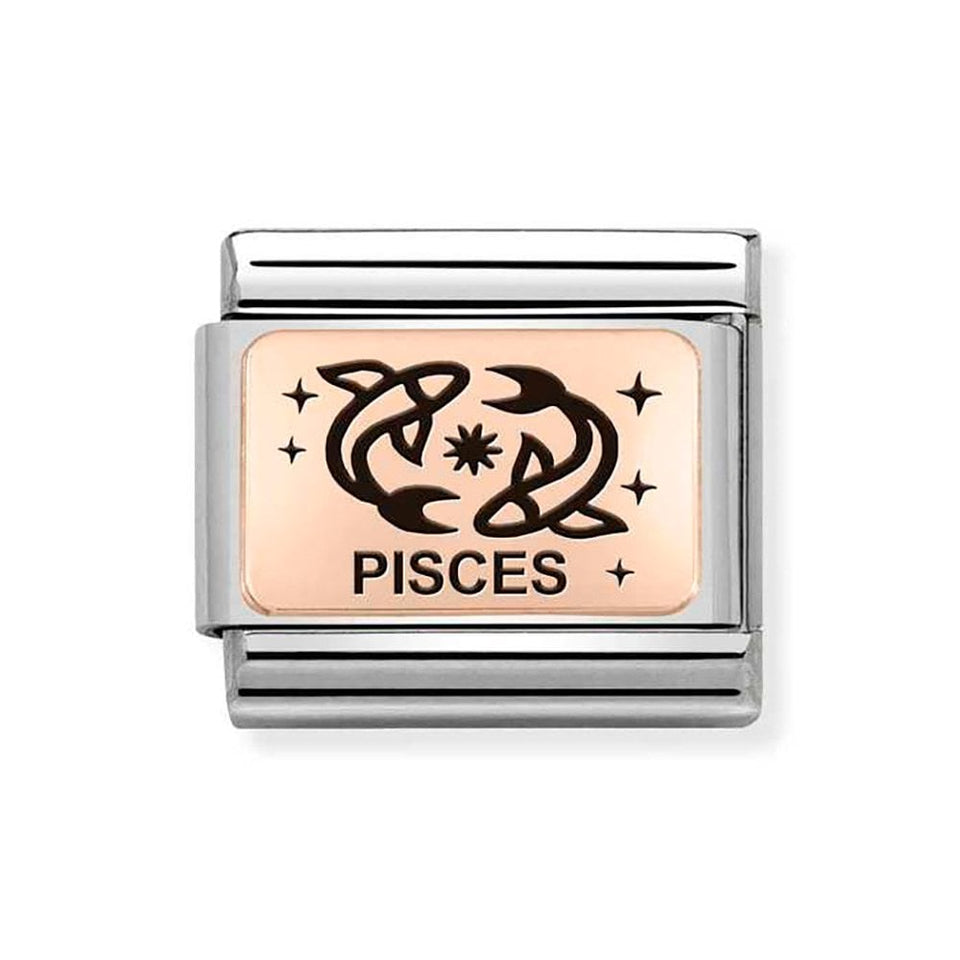 Nomination CLASSIC Rose Pisces Charm