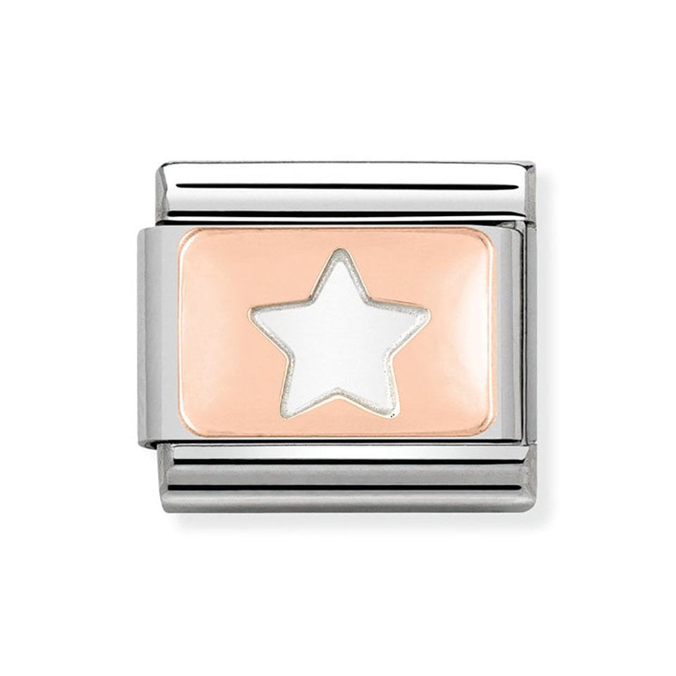 Nomination CLASSIC Rose Star Charm