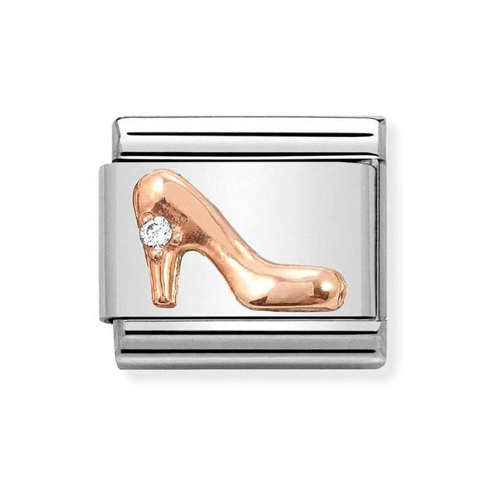 Nomination CLASSIC Rose Stone Set High Heel Charm