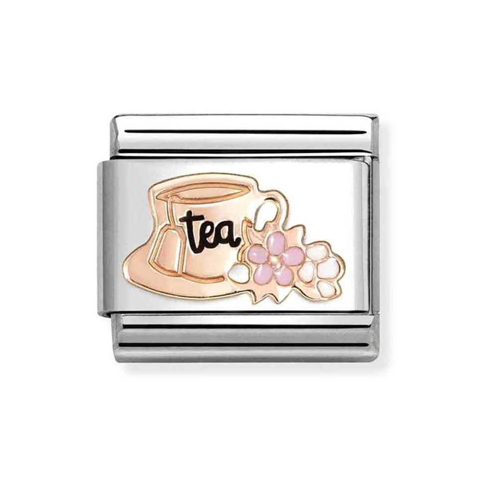 Nomination CLASSIC Rose Tea Cup Charm