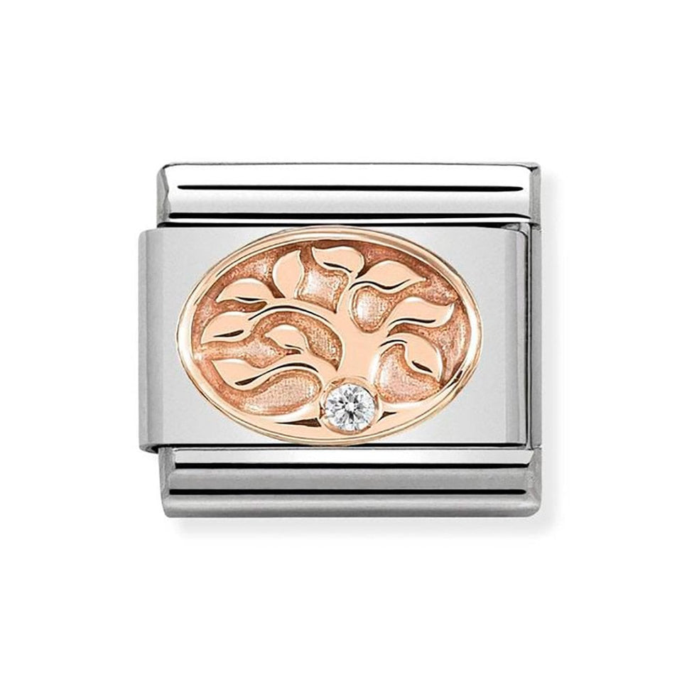 Nomination CLASSIC Rose Tree of Life Charm