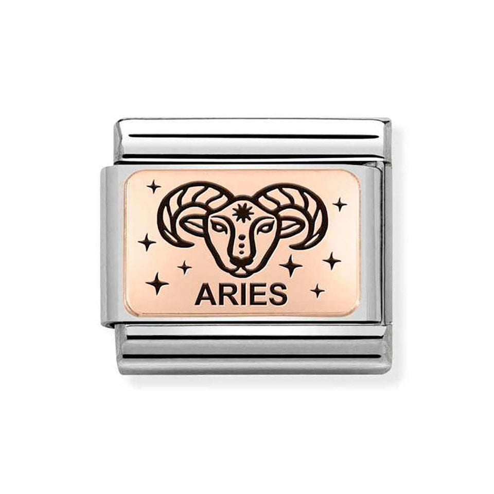 Nomination CLASSIC Rose Zodiac Aries Charm