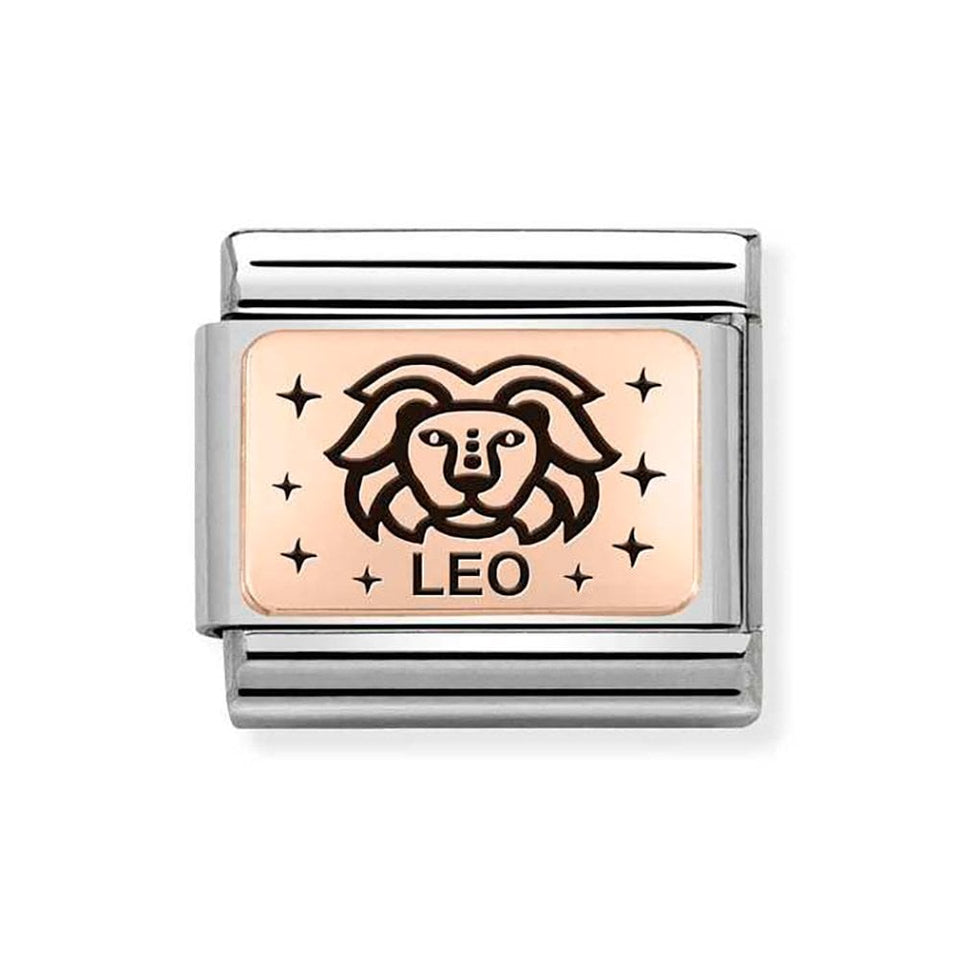 Nomination CLASSIC Rose Zodiac Leo Charm