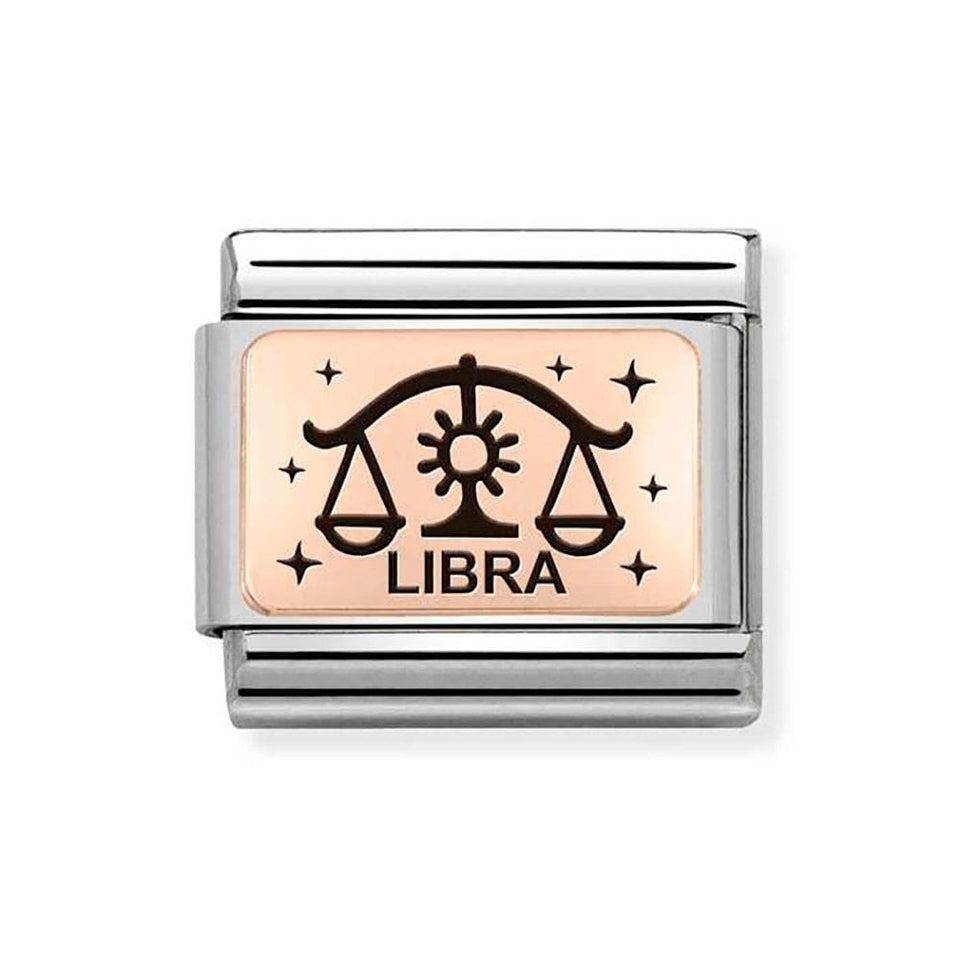 Nomination CLASSIC Rose Zodiac Libra Charm