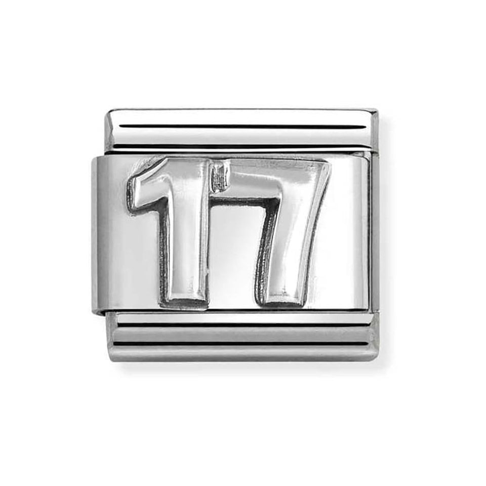 Nomination CLASSIC Silvershine '17'  Charm