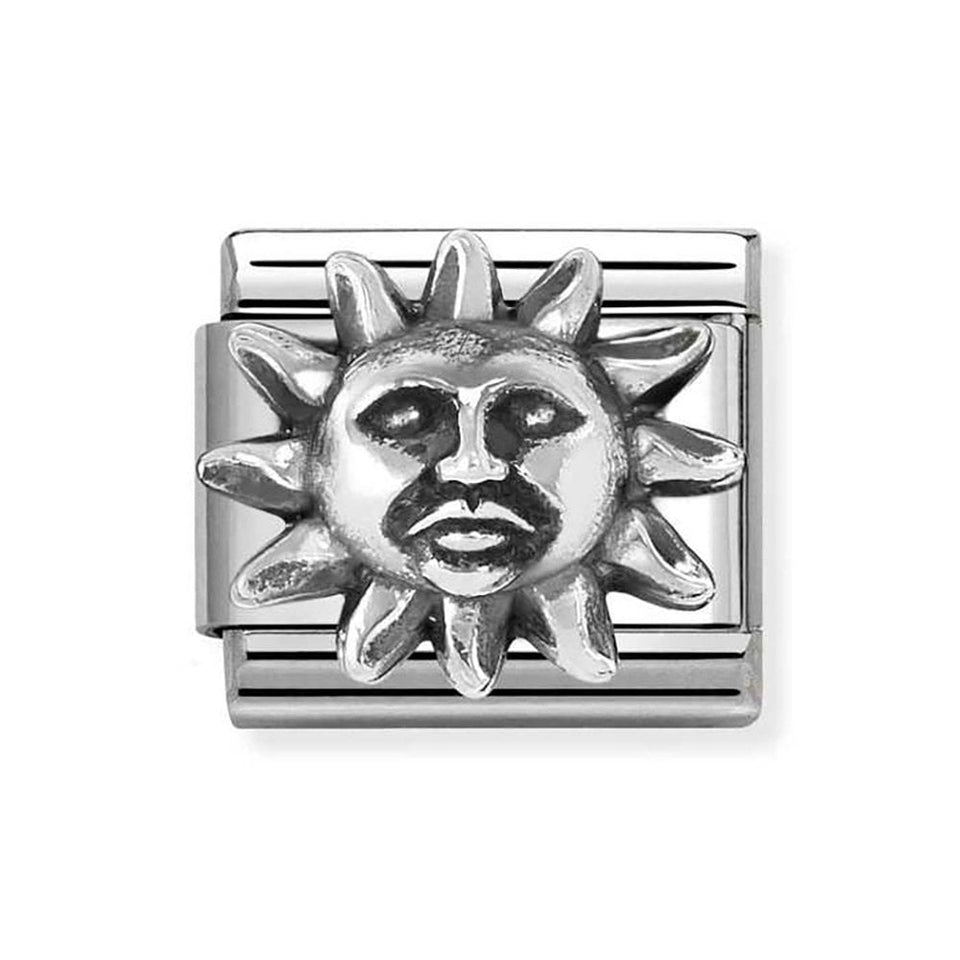 Nomination CLASSIC Silvershine 3D Sun Charm