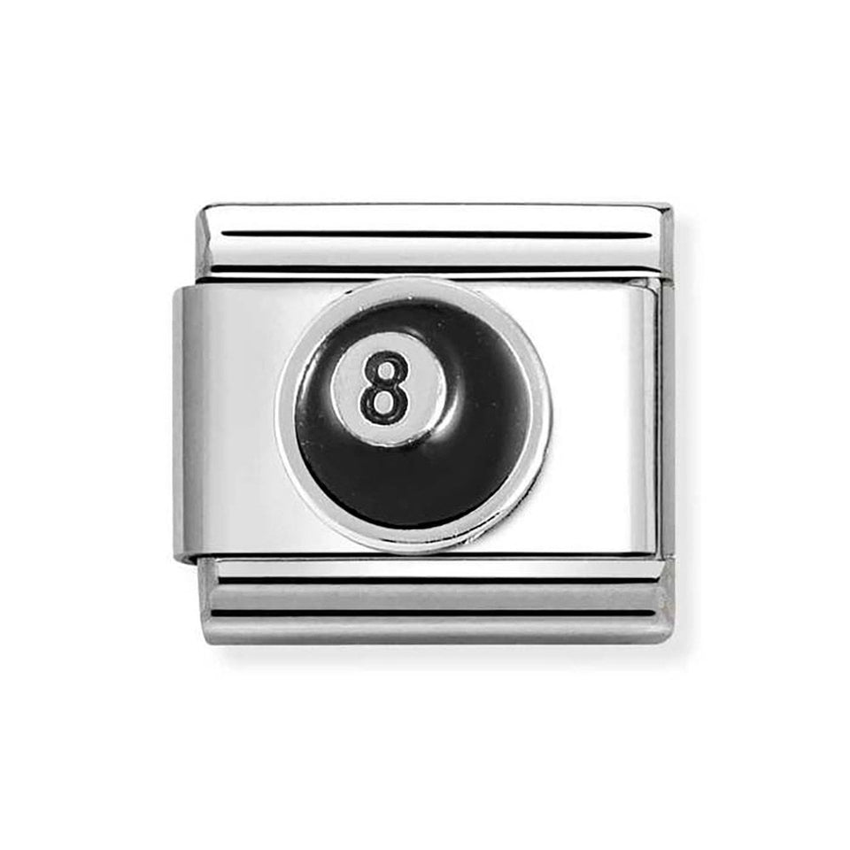 Nomination CLASSIC Silvershine 8 Ball Charm