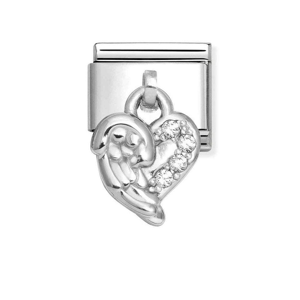 Nomination CLASSIC Silvershine Angel Wings Pendant Charm