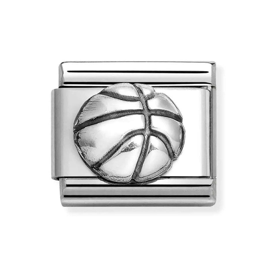Nomination CLASSIC Silvershine Basketball Charm
