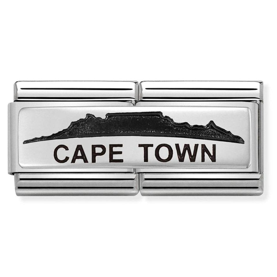 Nomination CLASSIC Silvershine Cape Town Skyline Double Charm