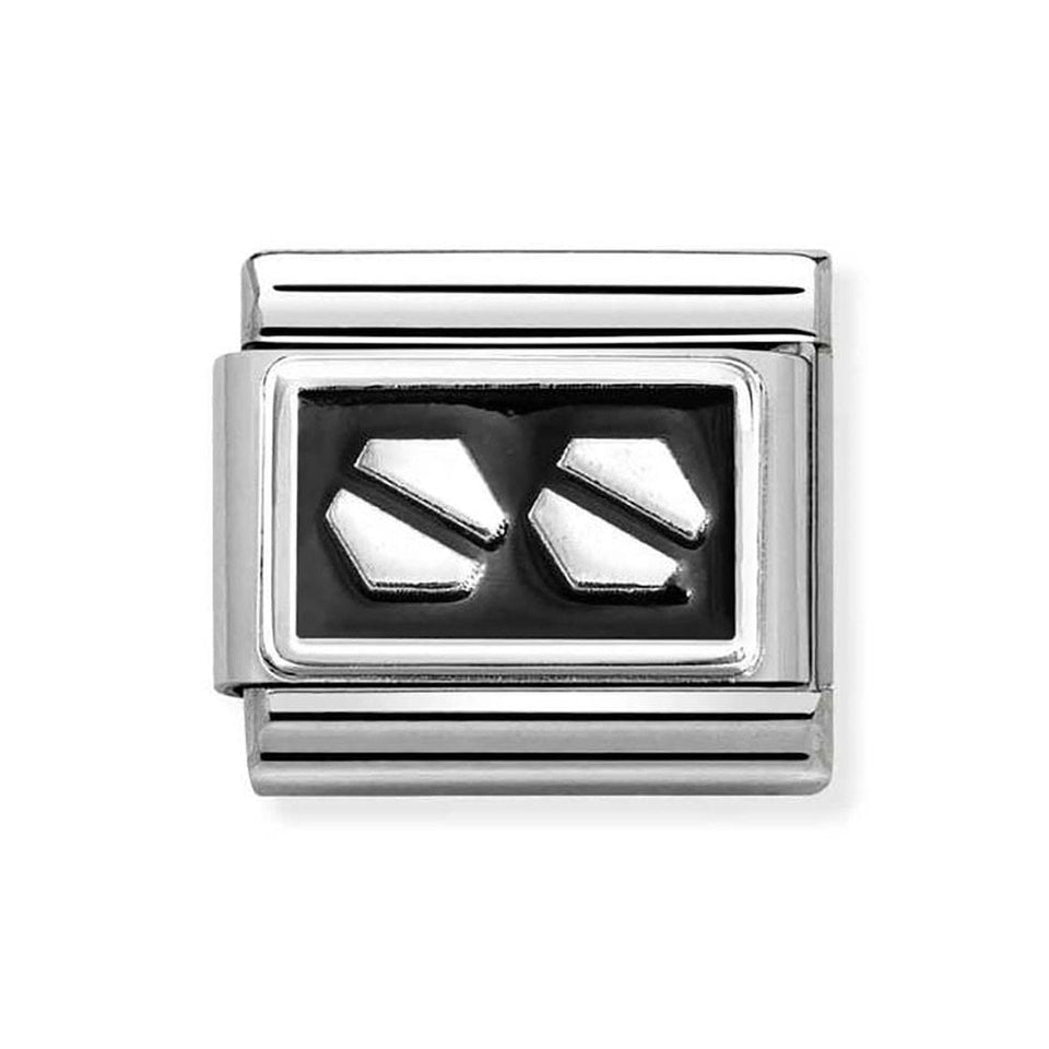 Nomination CLASSIC Silvershine Double Screw Charm