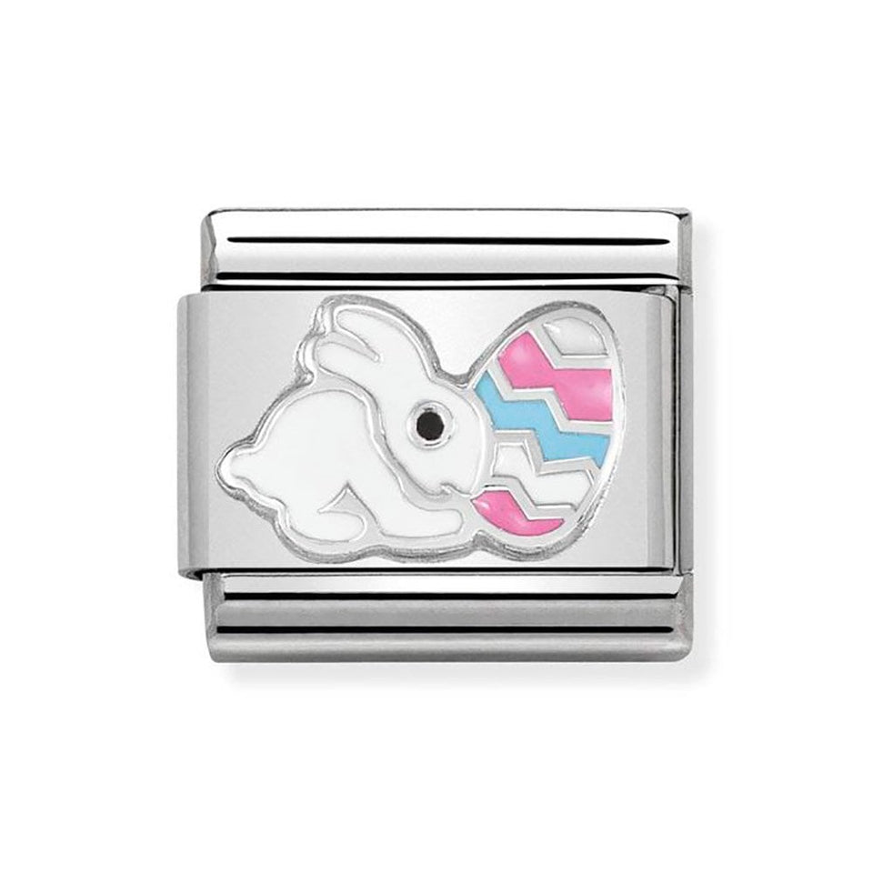 Nomination CLASSIC Silvershine Easter Bunny Charm