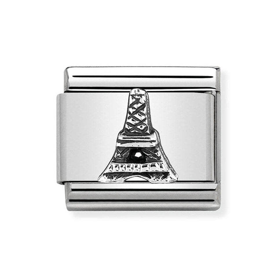 Nomination CLASSIC Silvershine Eiffel Tower Charm