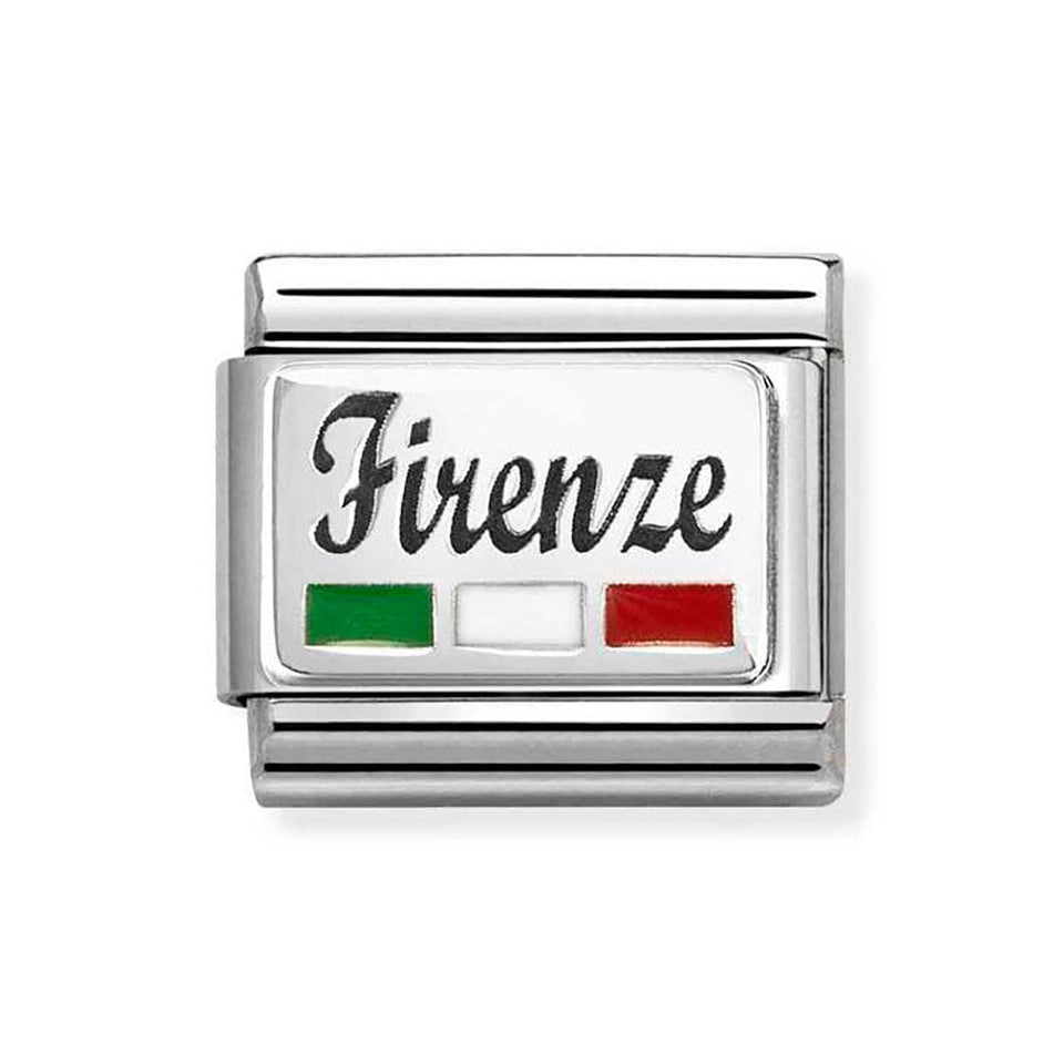 Nomination CLASSIC Silvershine Enamel Firenze Charm