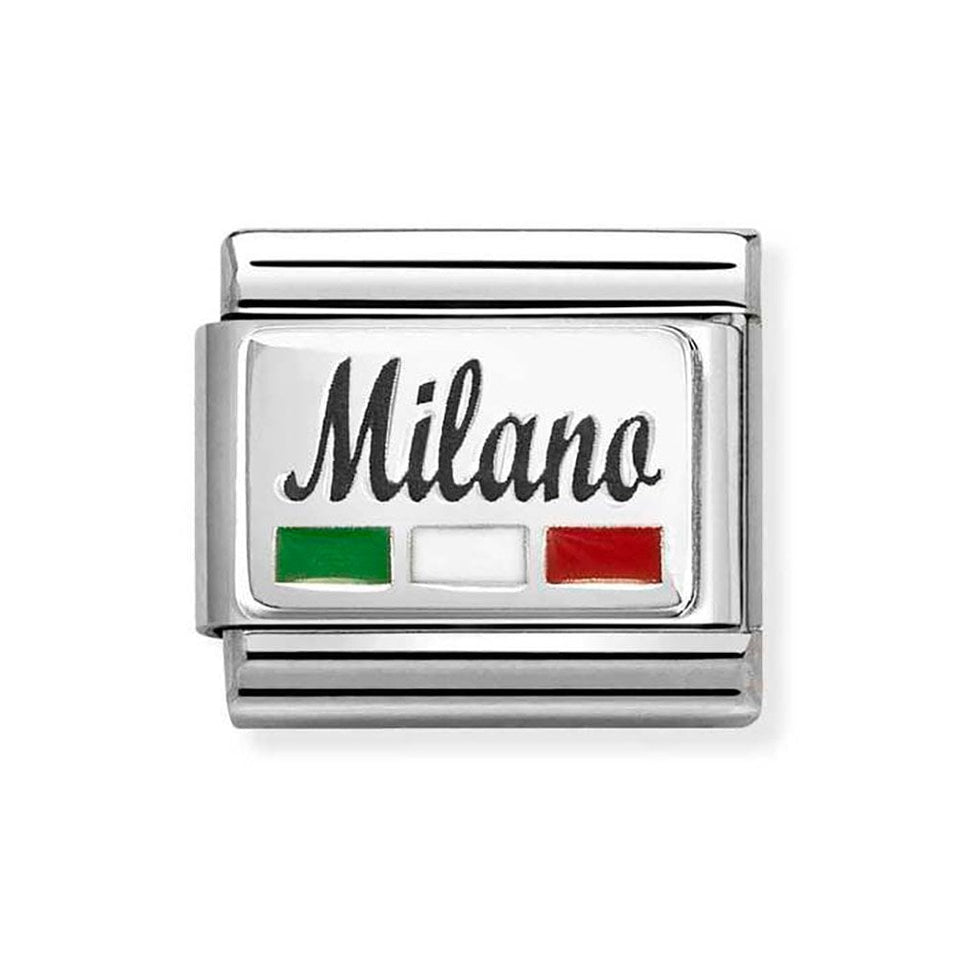 Nomination CLASSIC Silvershine Enamel Milano Charm