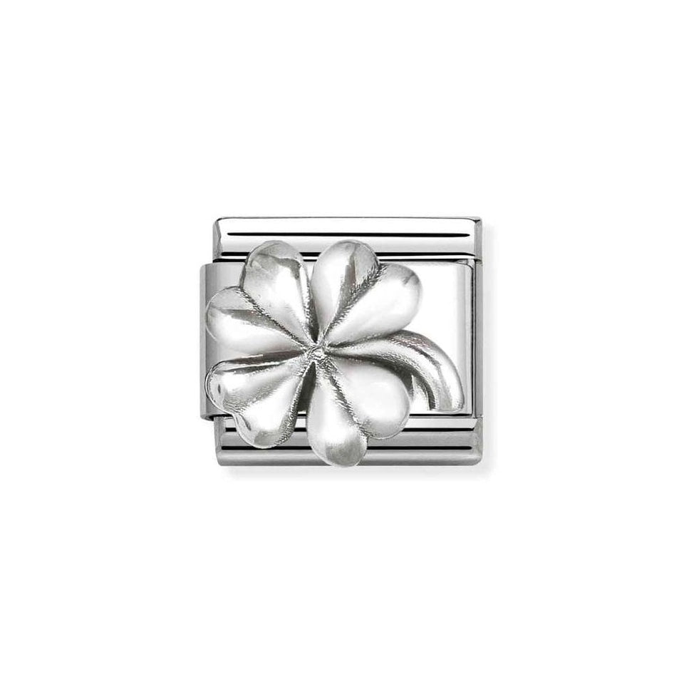 Nomination CLASSIC Silvershine Four -Leaf Clover Charm