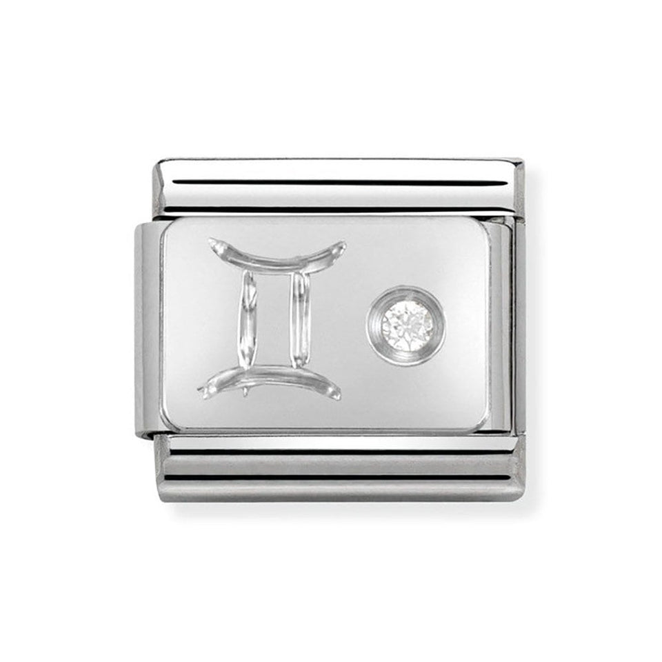 Nomination CLASSIC Silvershine Gemini Charm