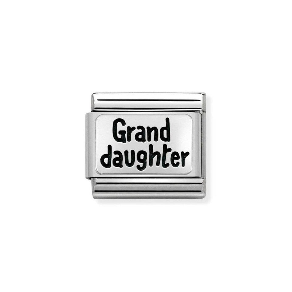 Nomination CLASSIC Silvershine 'Grand Daughter' Charm