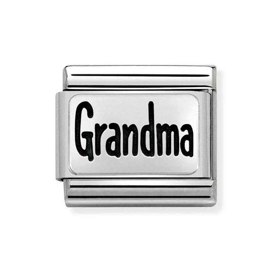 Nomination CLASSIC Silvershine 'GRANDMA' Charm