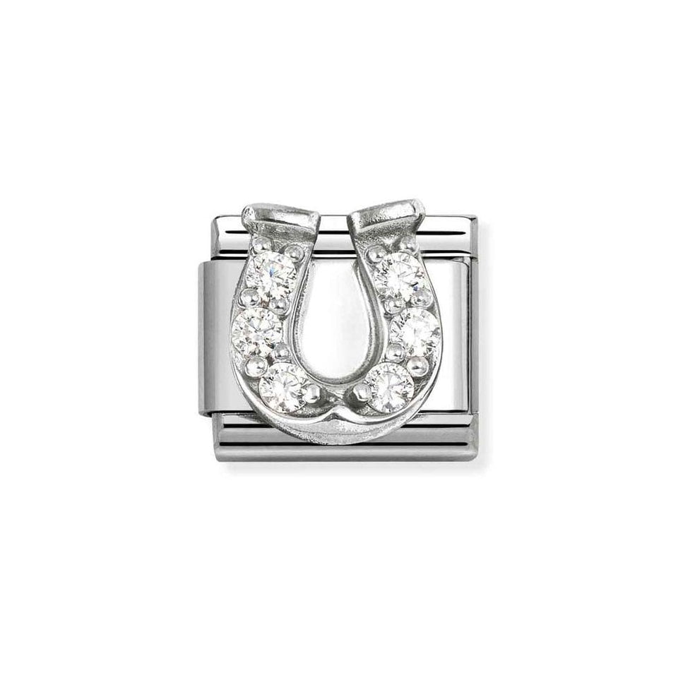 Nomination CLASSIC Silvershine Horseshoe Charm