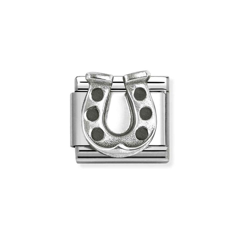 Nomination CLASSIC Silvershine Horseshoe Charm