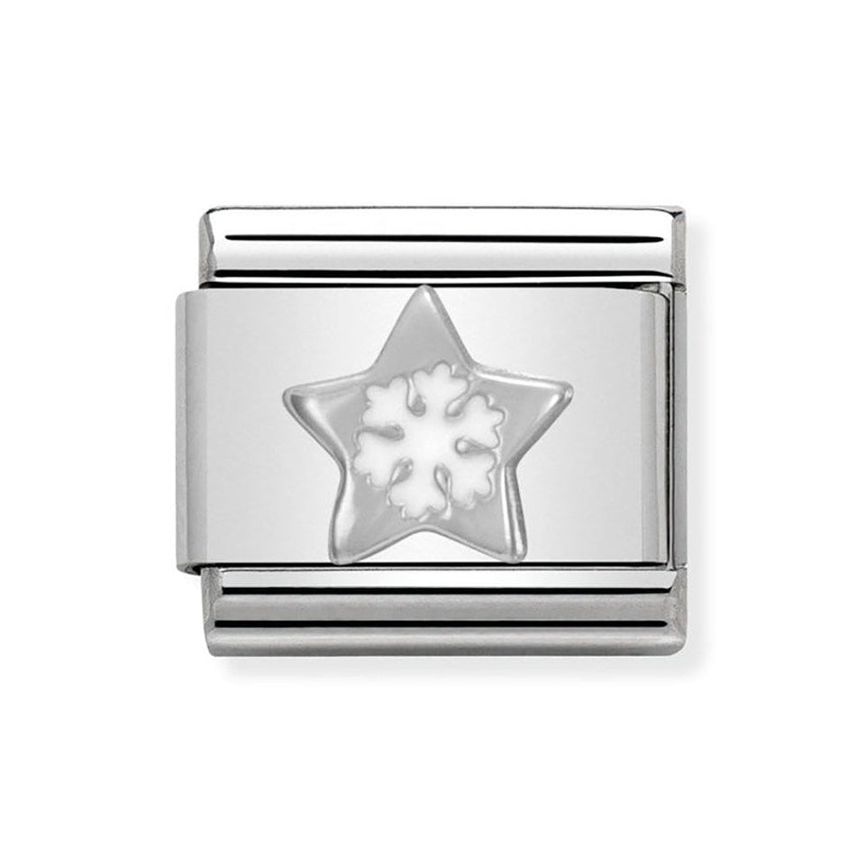 Nomination CLASSIC Silvershine Icey Star Charm