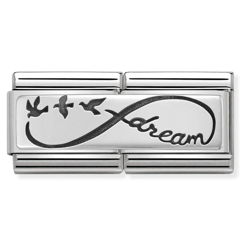 Nomination CLASSIC Silvershine Infinity Dream Double Charm