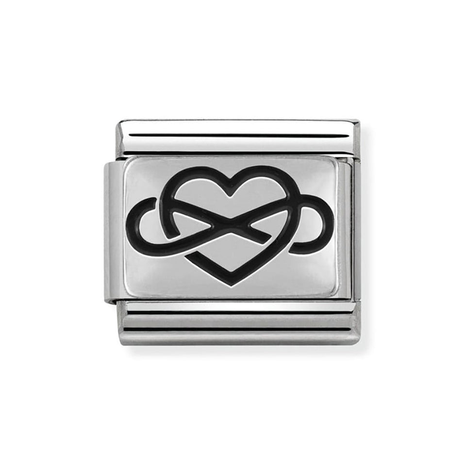 Nomination CLASSIC Silvershine Infinity Heart Charm