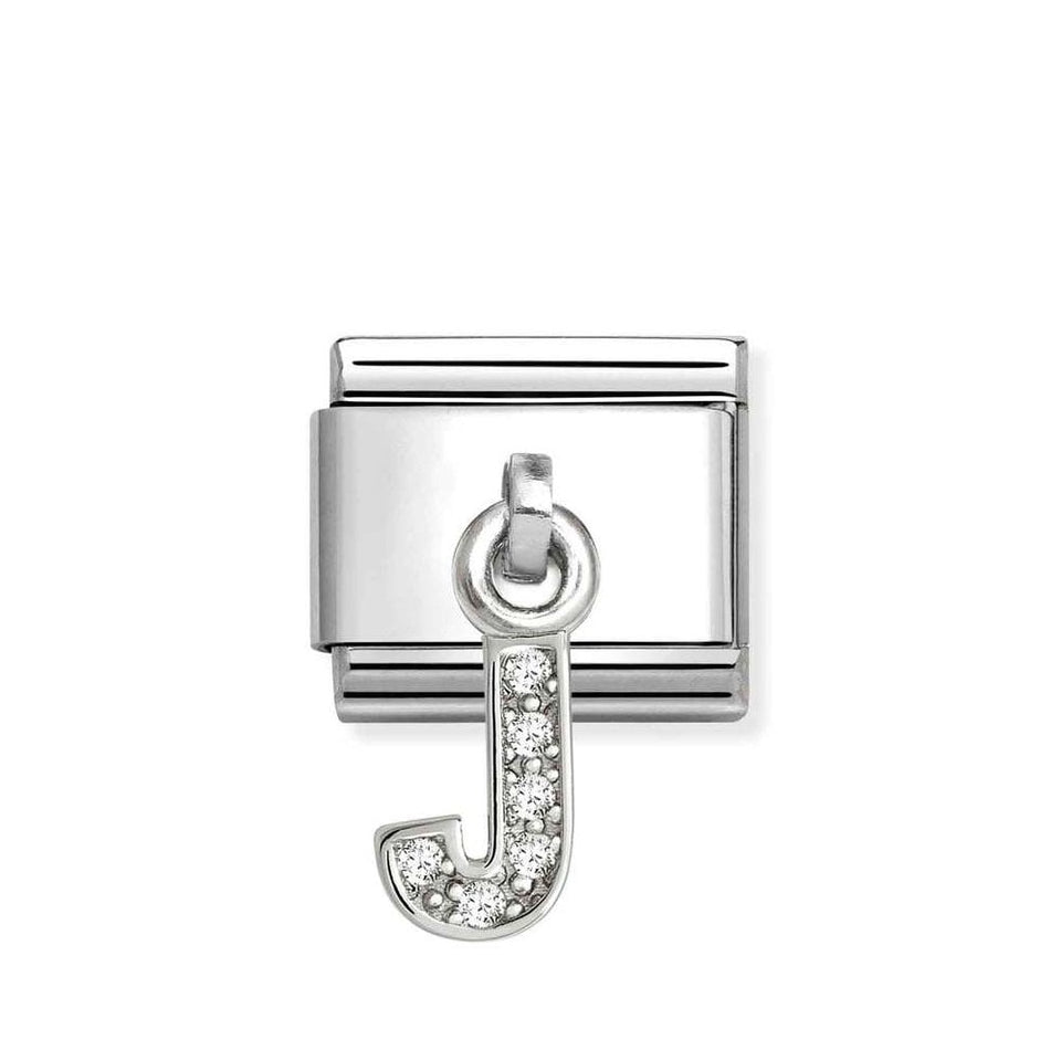 Nomination CLASSIC Silvershine Initial 'J' Charm