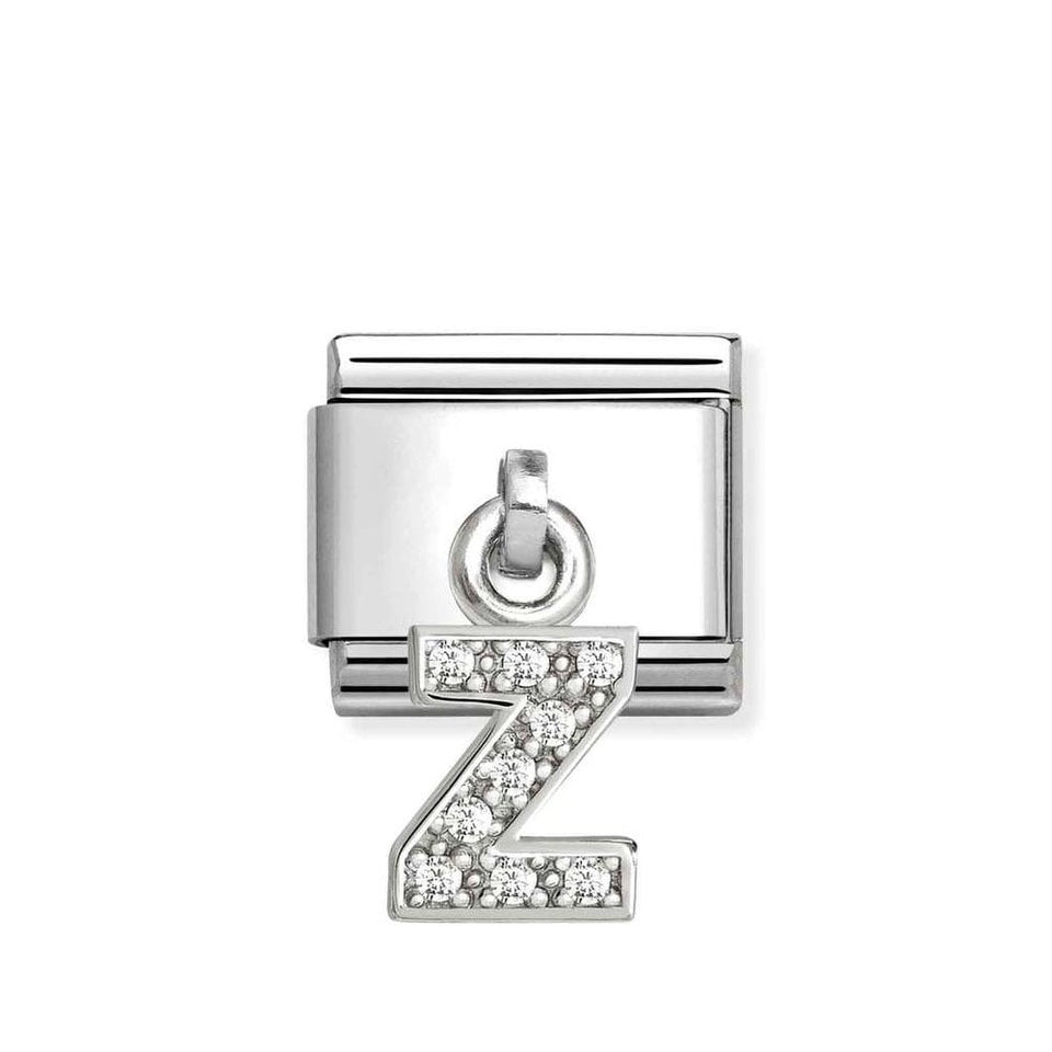 Nomination CLASSIC Silvershine Initial 'Z' Charm